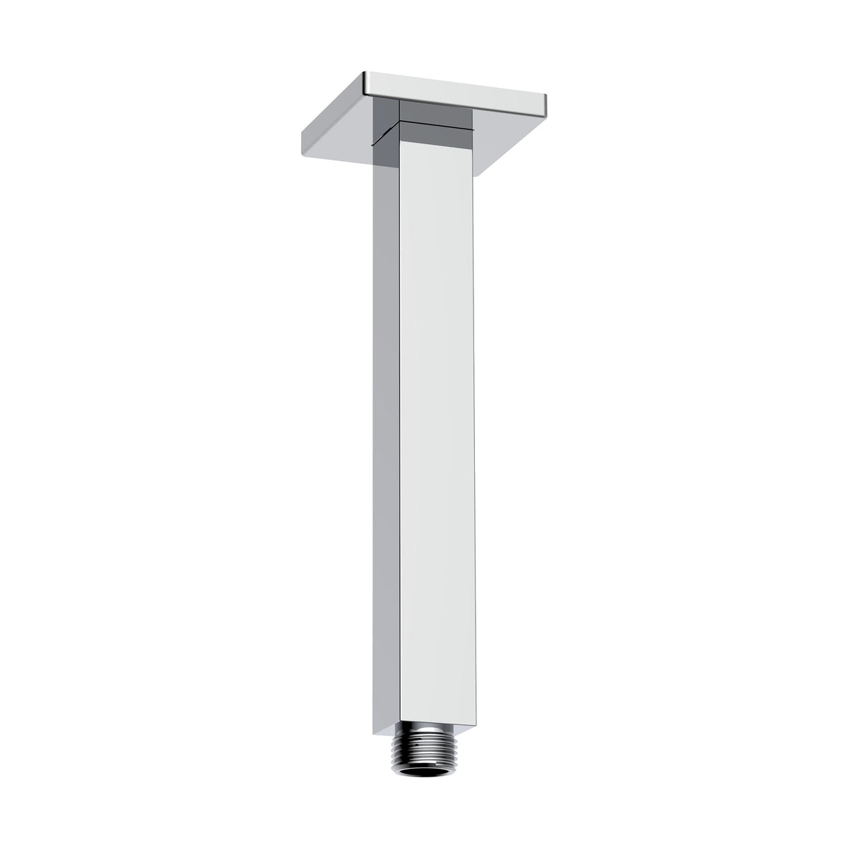 Square Ceiling Arm - Perno Series - Chrome