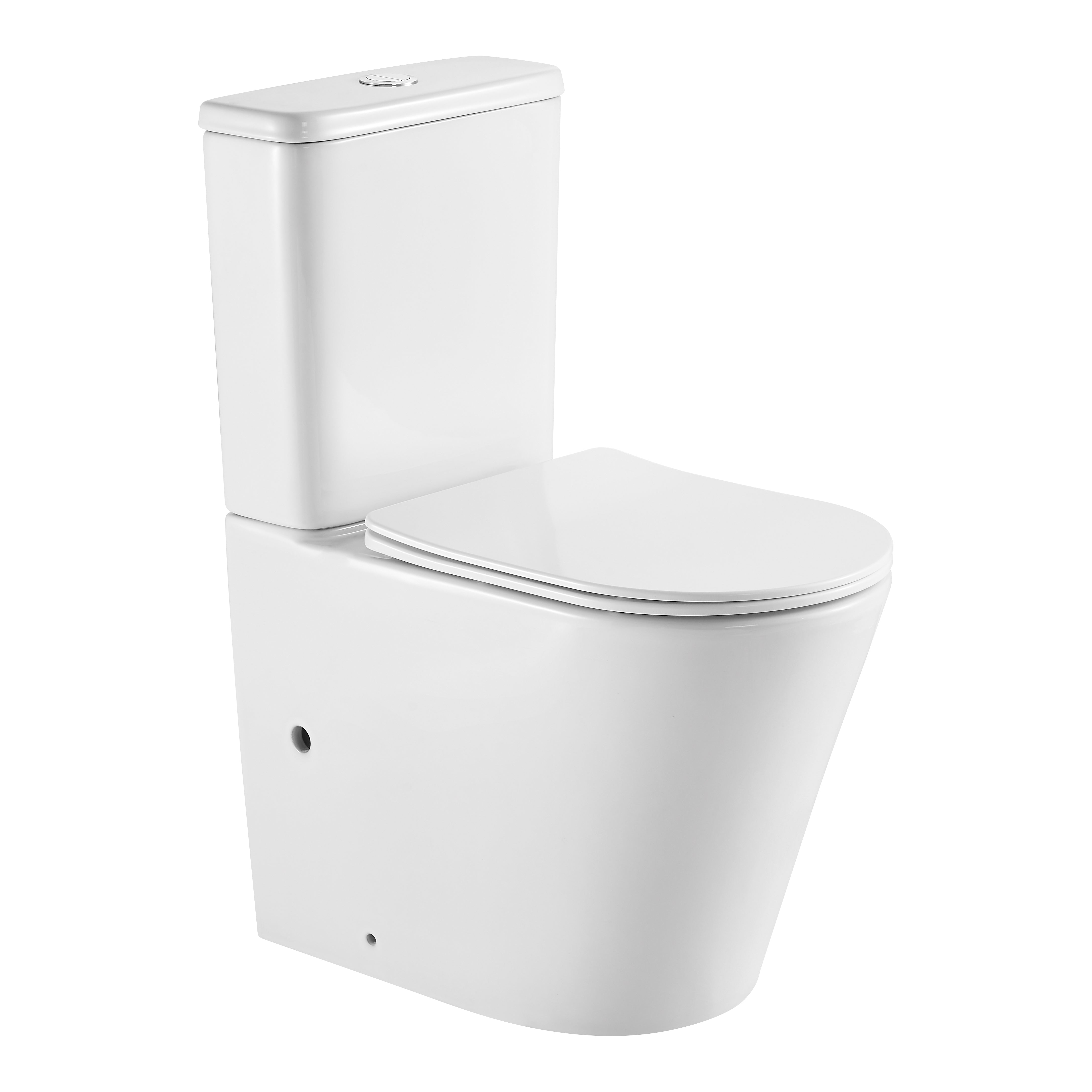 Eclipse Wall Faced Dual Flush Toilet Suite