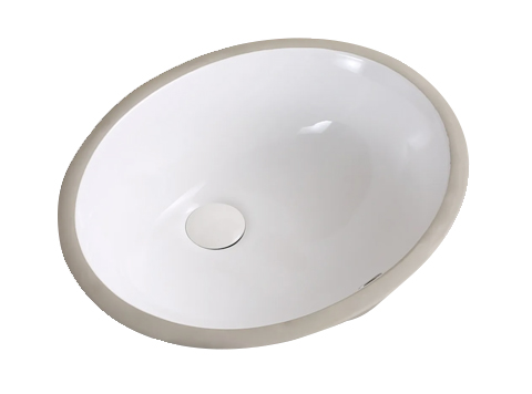560 Undermount Basin with Overflow - Ovale Series