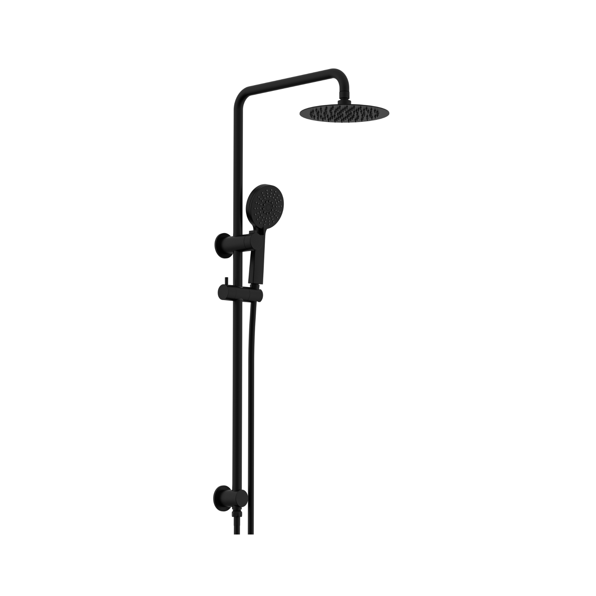 Combination Shower Rail Round - 50 Series