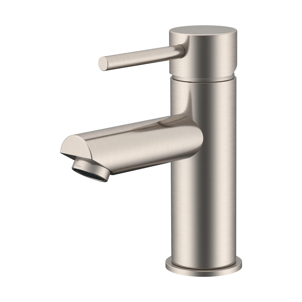 Basin Mixer - Perno Series - Brushed Nickel