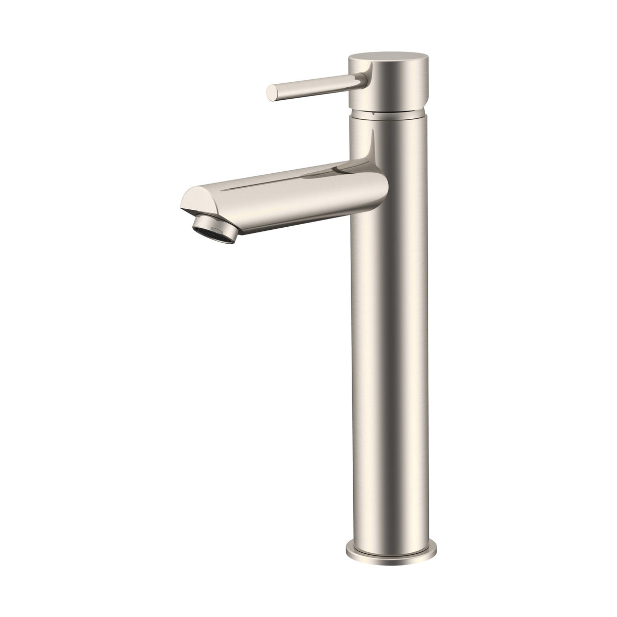 Tower Basin Mixer - Perno Series - Brushed Nickel