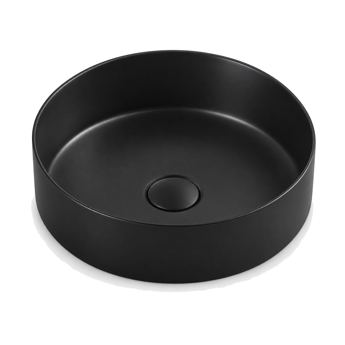360 Round Above Counter Basin - Cirque Series - Matte Black