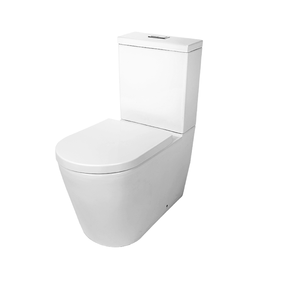 Ambulant Series Wall Faced Dual Flush Toilet Suite Azzurra