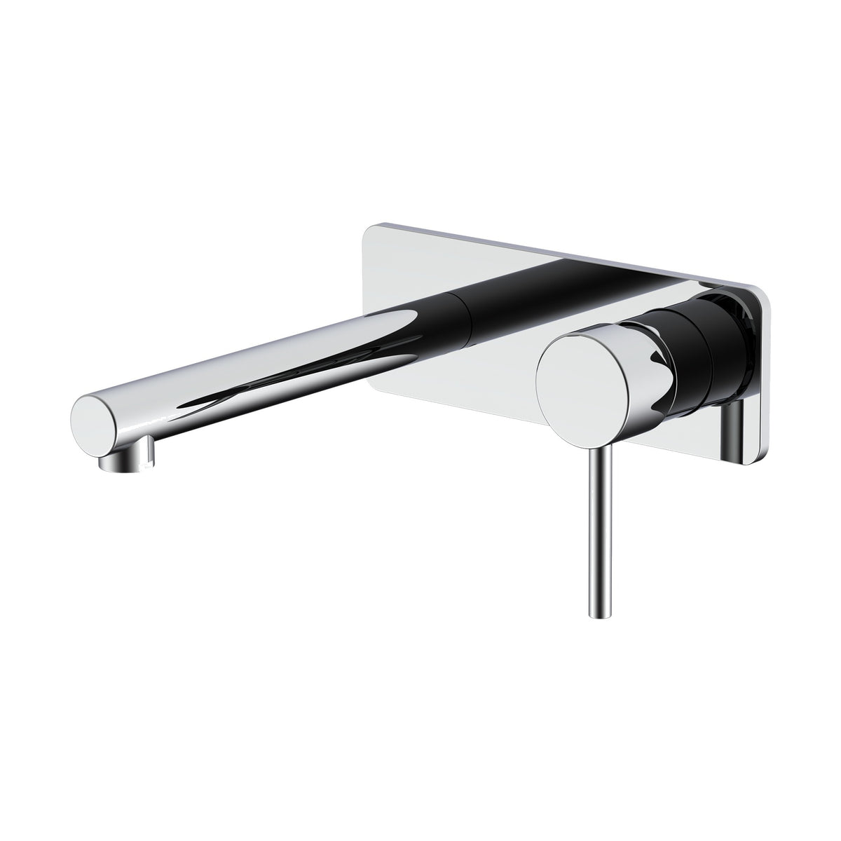 Wall Basin Mixer Set - Perno Series - Chrome
