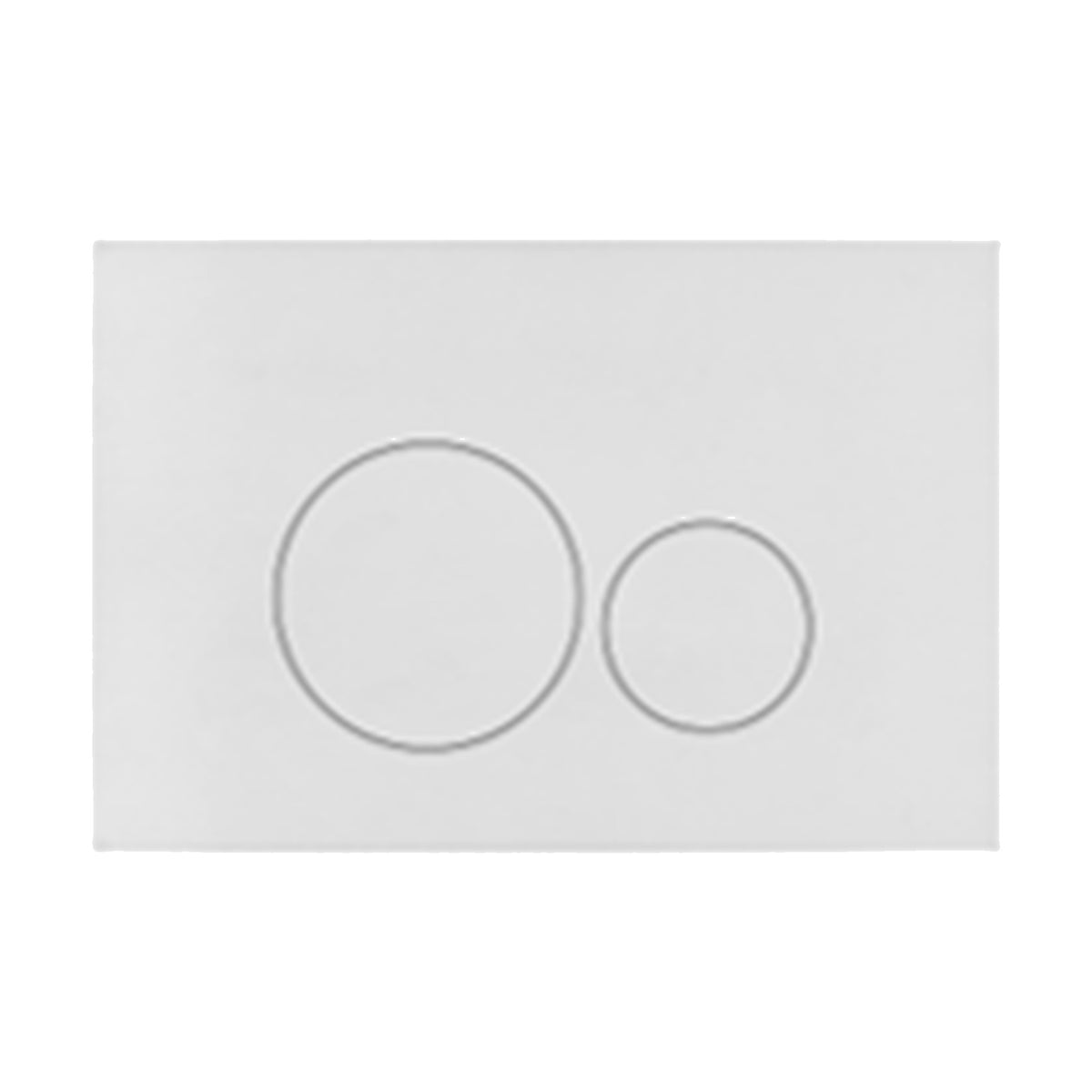 Inwall Cistern Buttons - Zero Series - Chrome