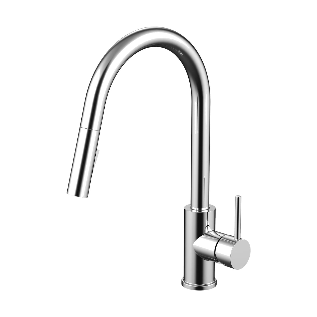 Pull-out Kitchen Sink Mixer - Perno Series - Chrome