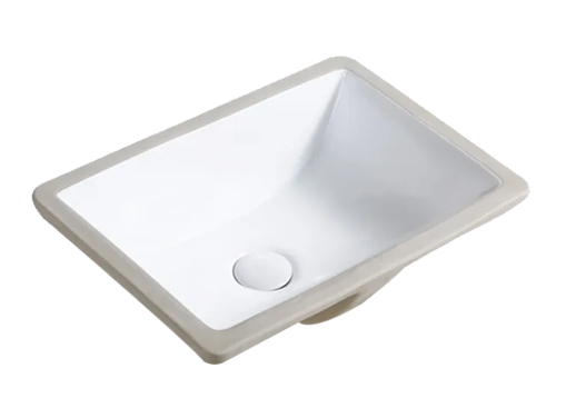 510 Undermount Basin with Overflow - Rettangolo Series