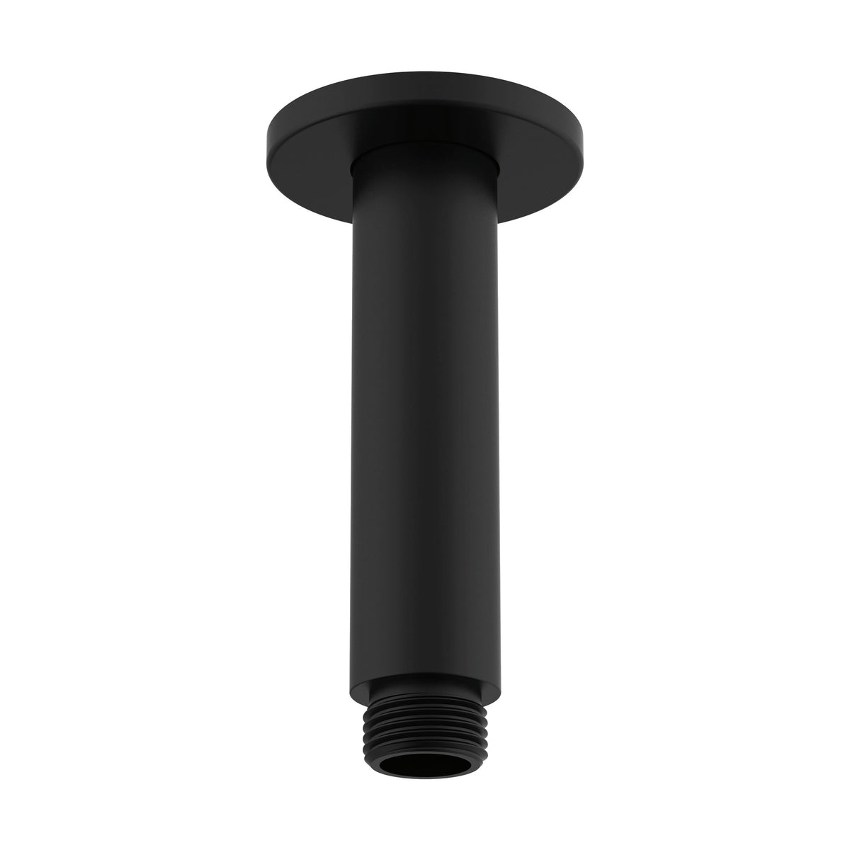 Round Ceiling Arm - Perno Series - Matte Black