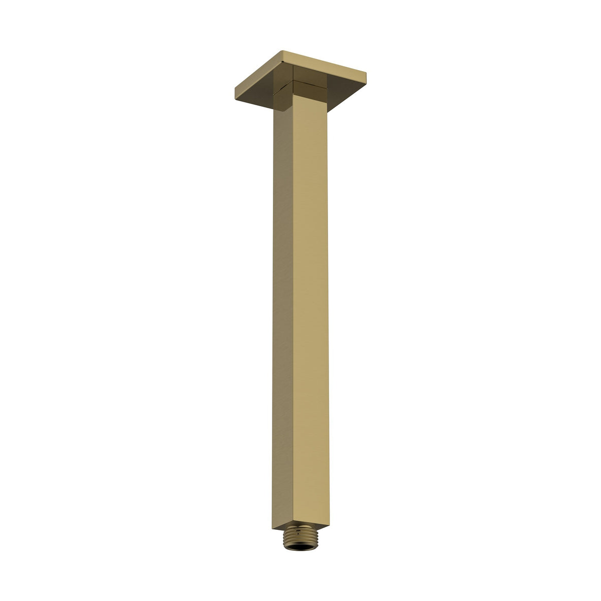 Square Ceiling Arm - Perno Series - Brushed Brass