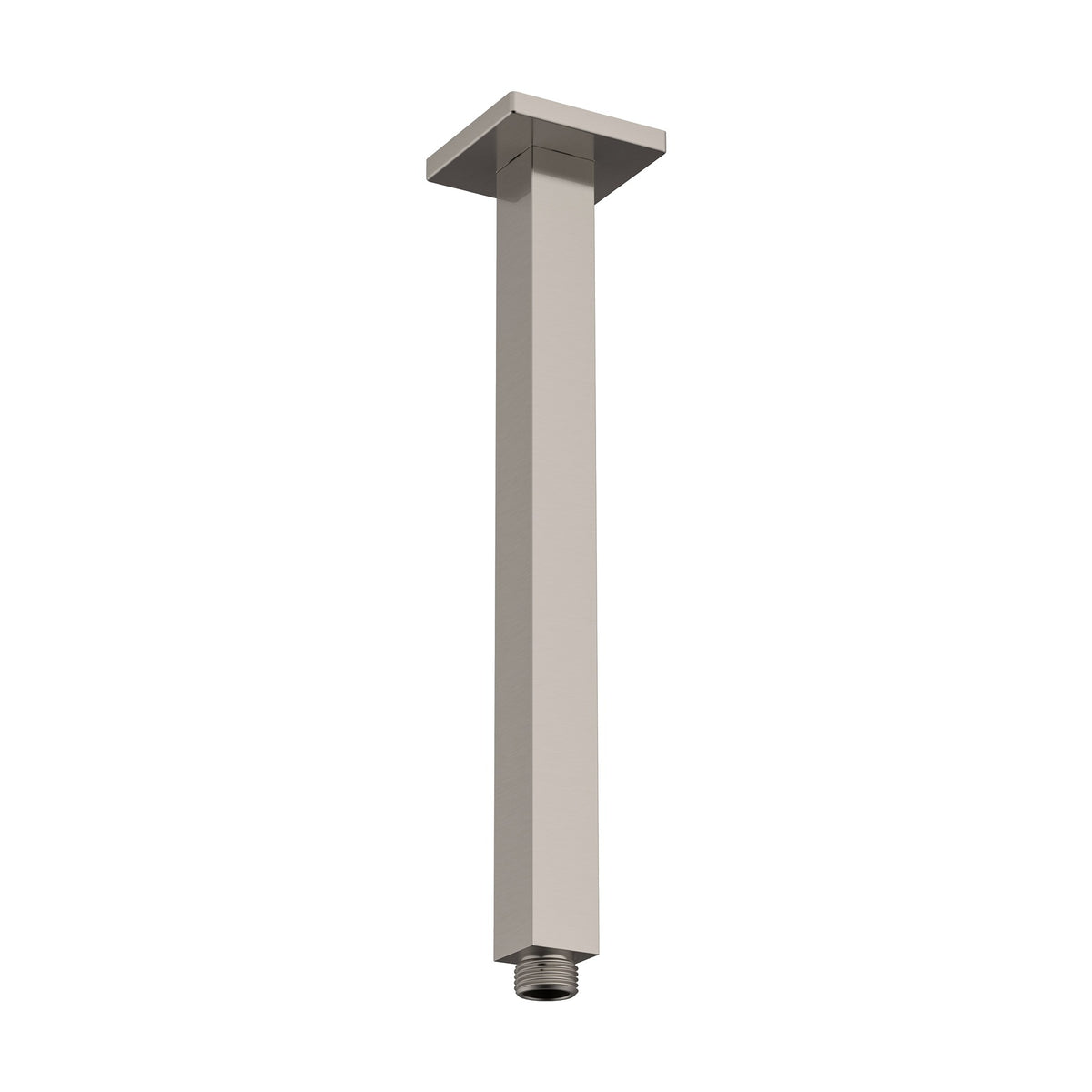Square Ceiling Arm - Perno Series - Brushed Nickel