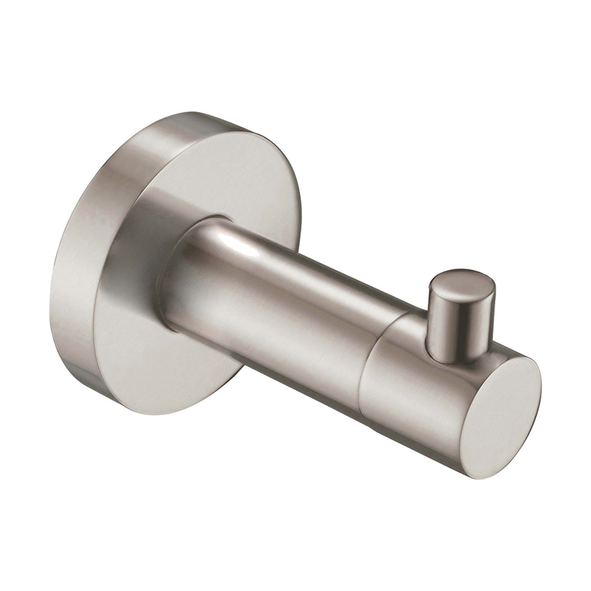 Single Robe Hook - 18 Series - Brushed Nickel