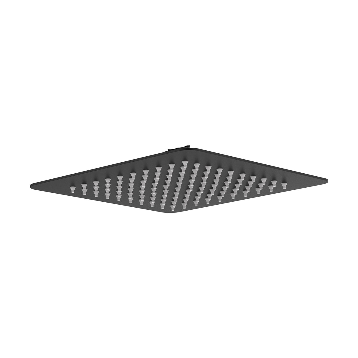 200mm Square Shower Head - Perno Series - Matte Black