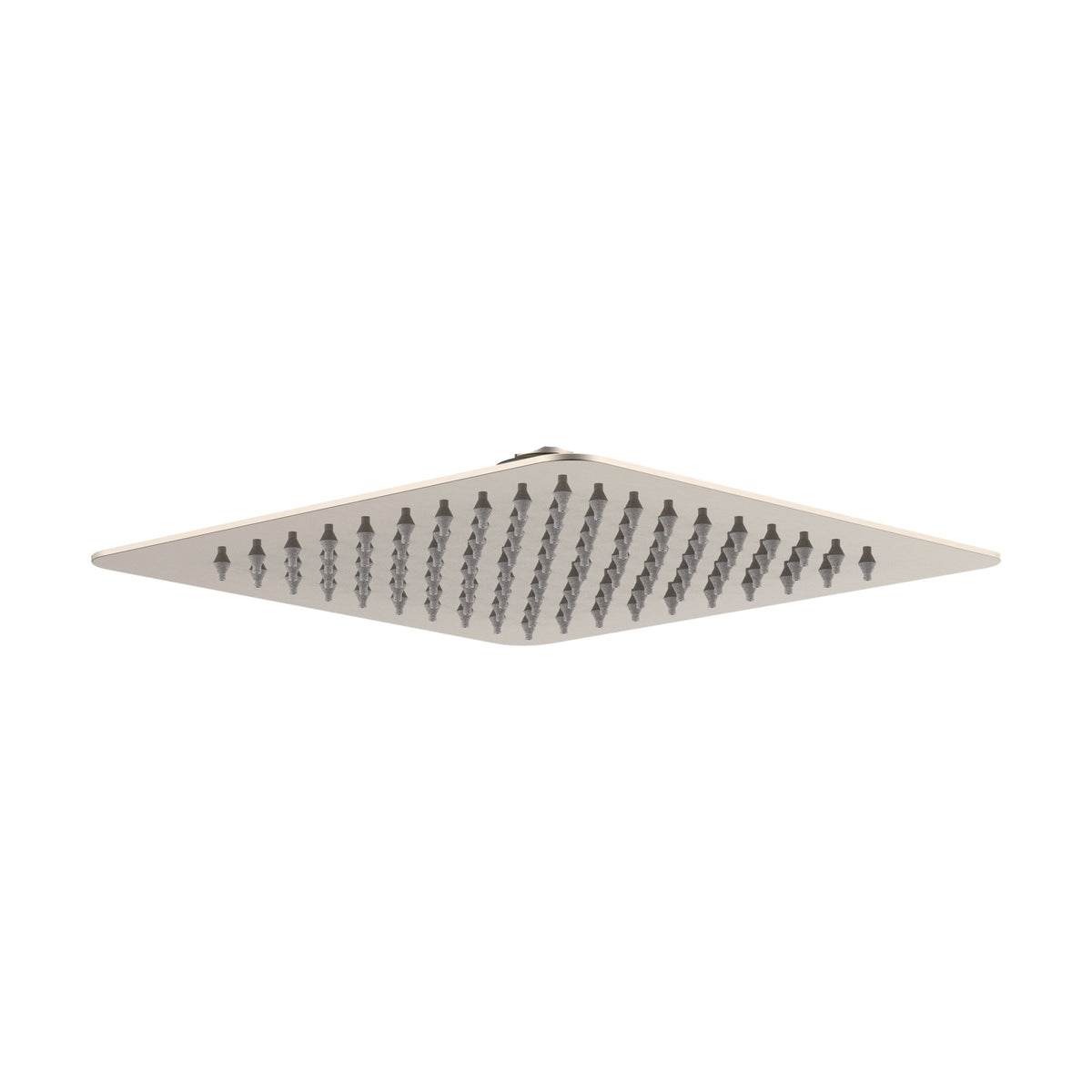 200mm Square Shower Head - Perno Series - Brushed Nickel