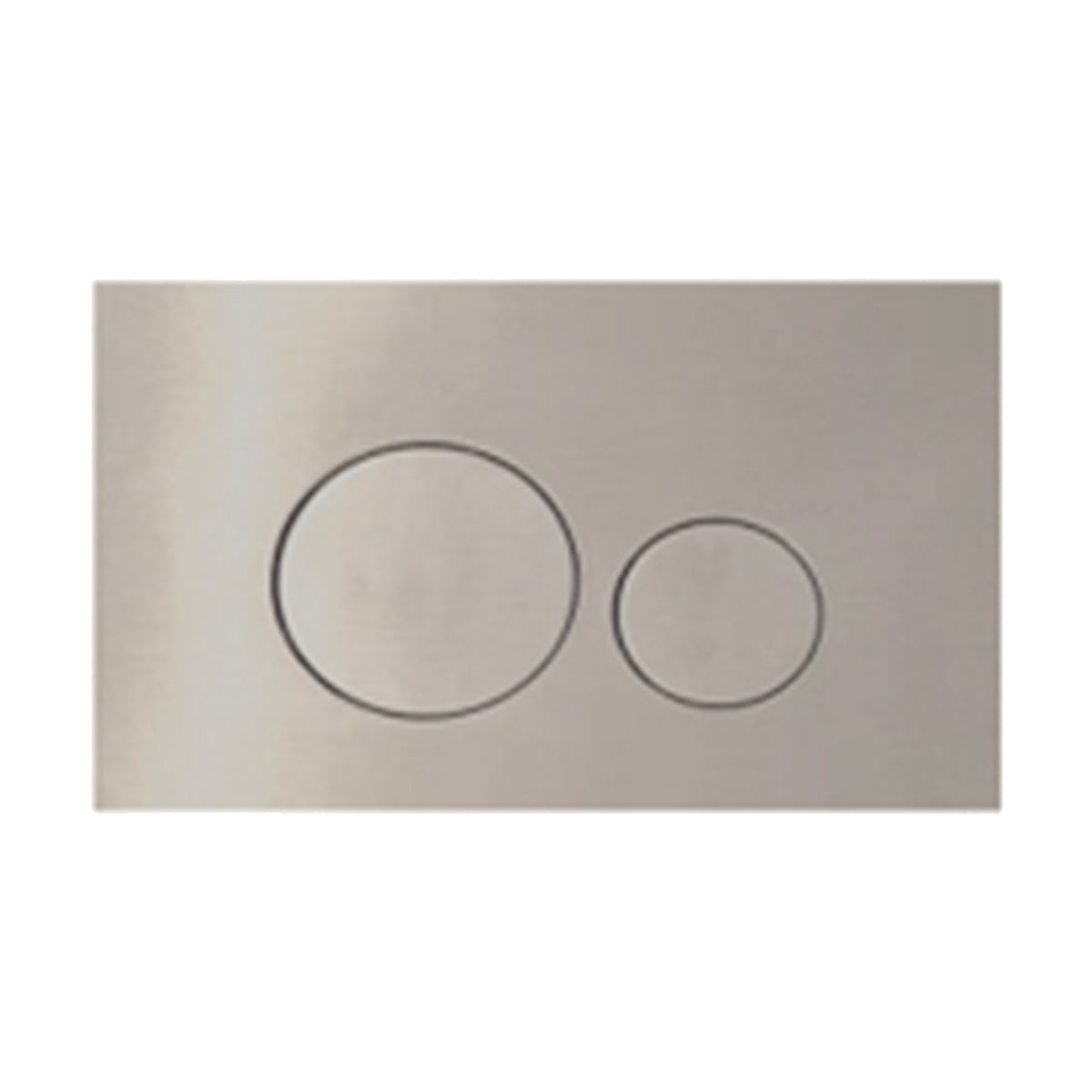 Inwall Cistern Buttons - Zero Series - Brushed Nickel