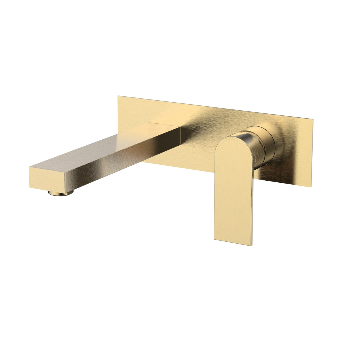 Wall Basin Mixer - 03 Series - Brushed Brass