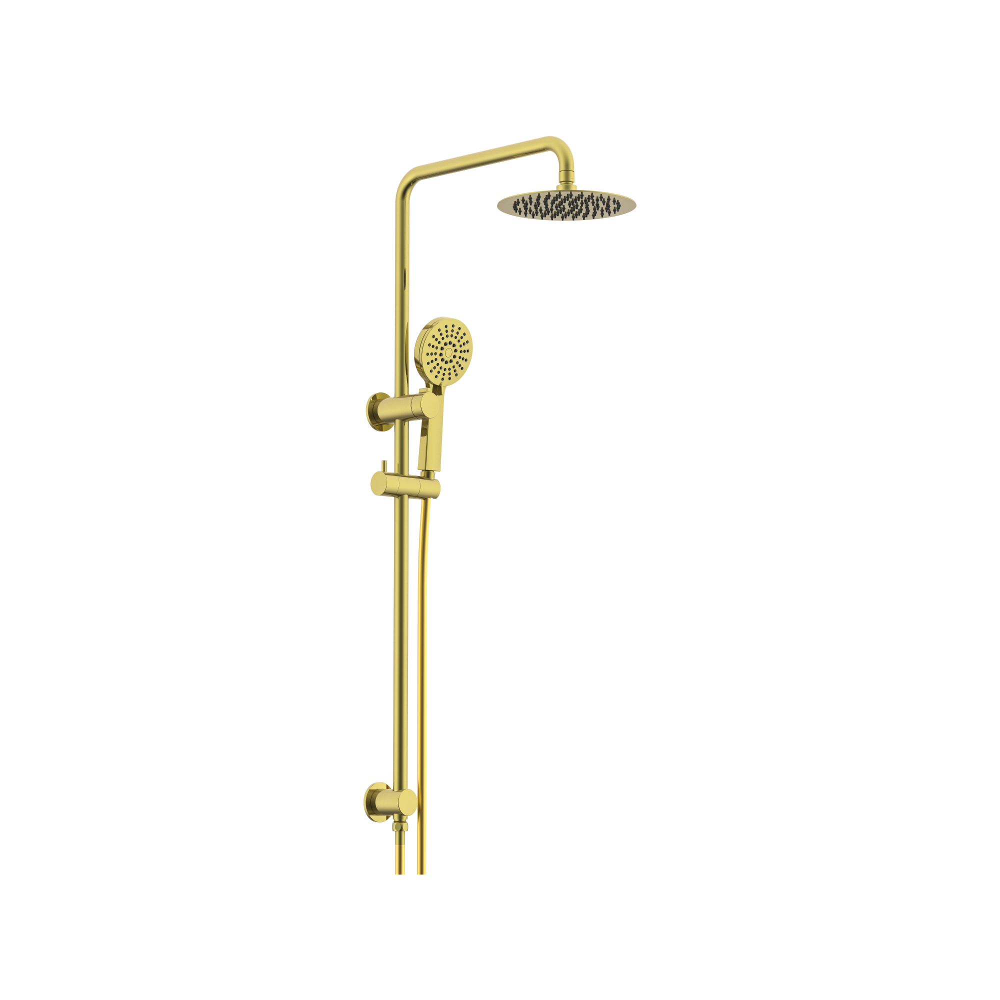 Combination Shower Rail Round - 50 Series