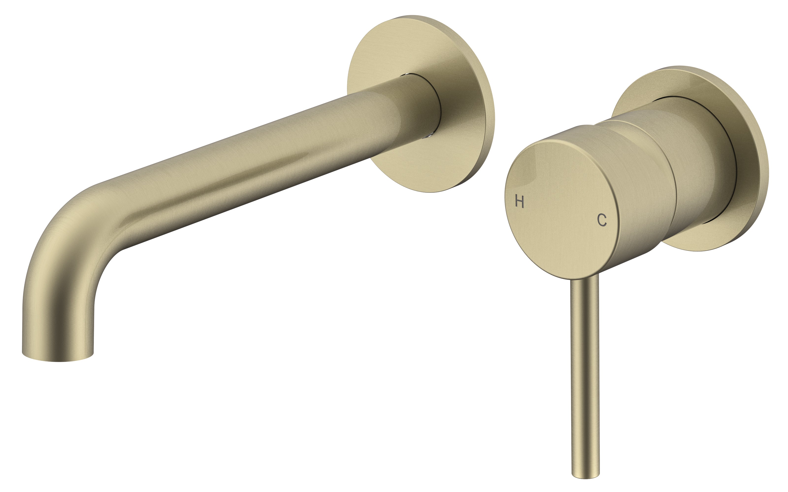 Wall Basin Mixer Set (Small Cover Plates) - Perno Series