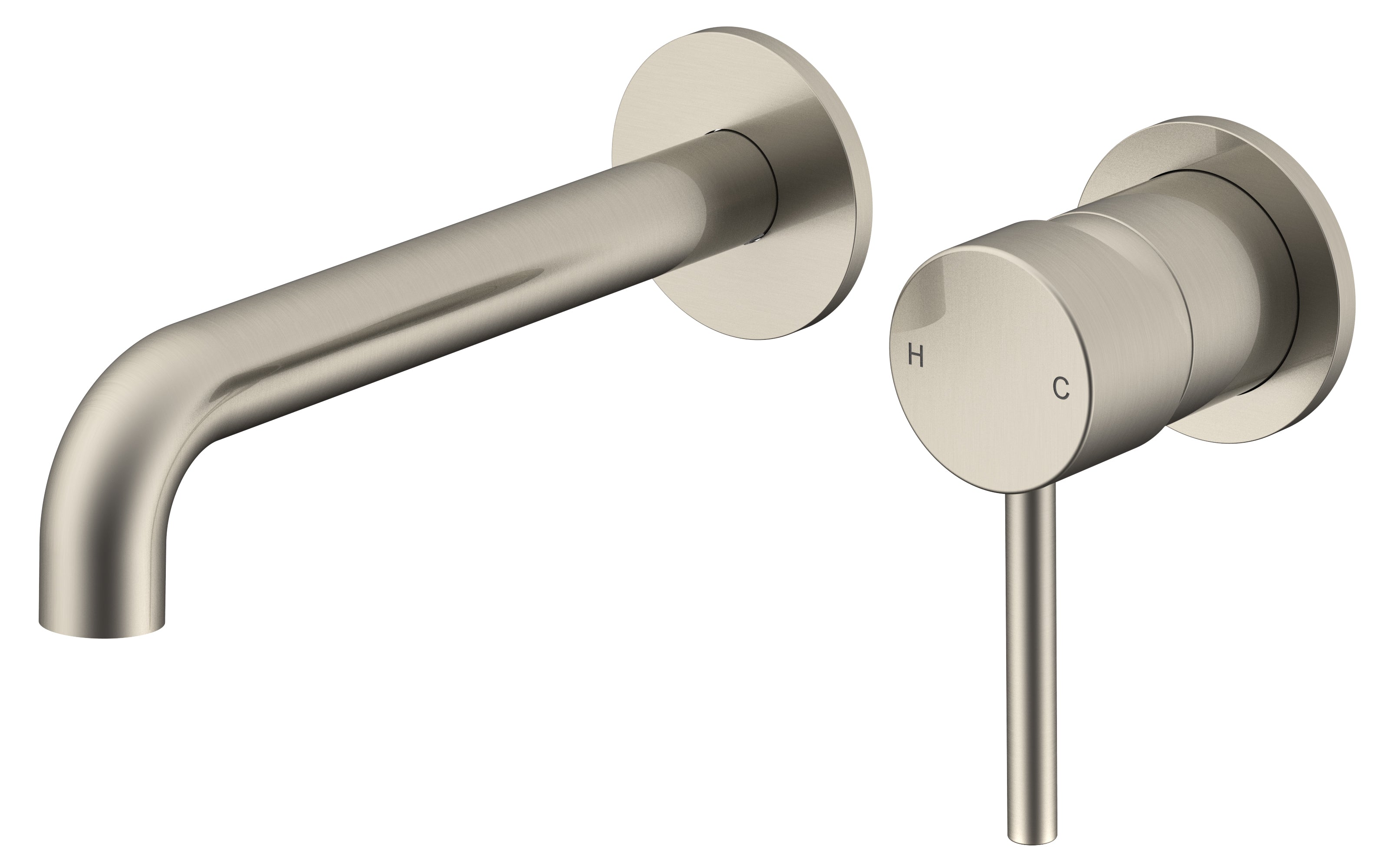 Wall Basin Mixer Set (Small Cover Plates) - Perno Series