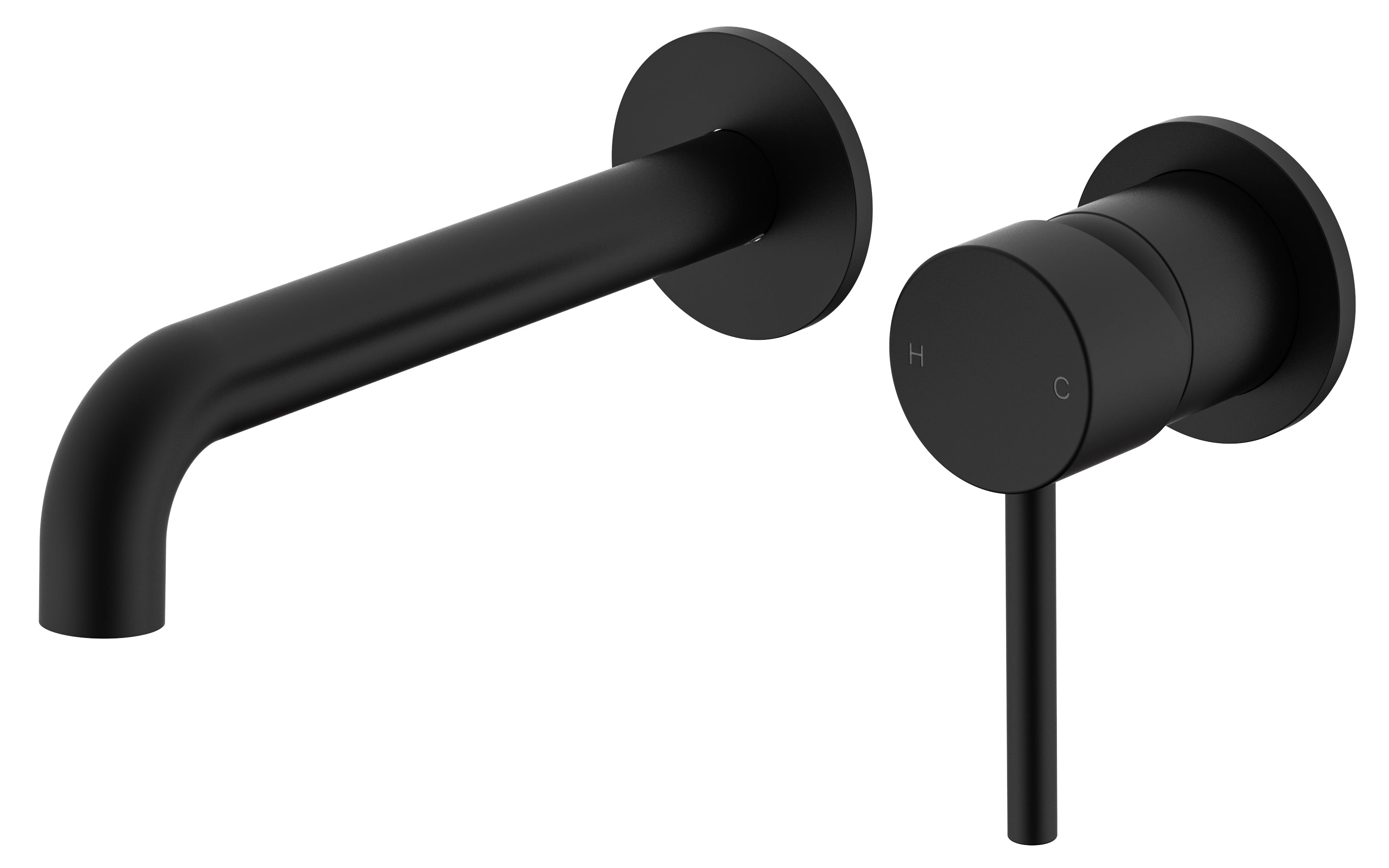 Wall Basin Mixer Set (Small Cover Plates) - Perno Series