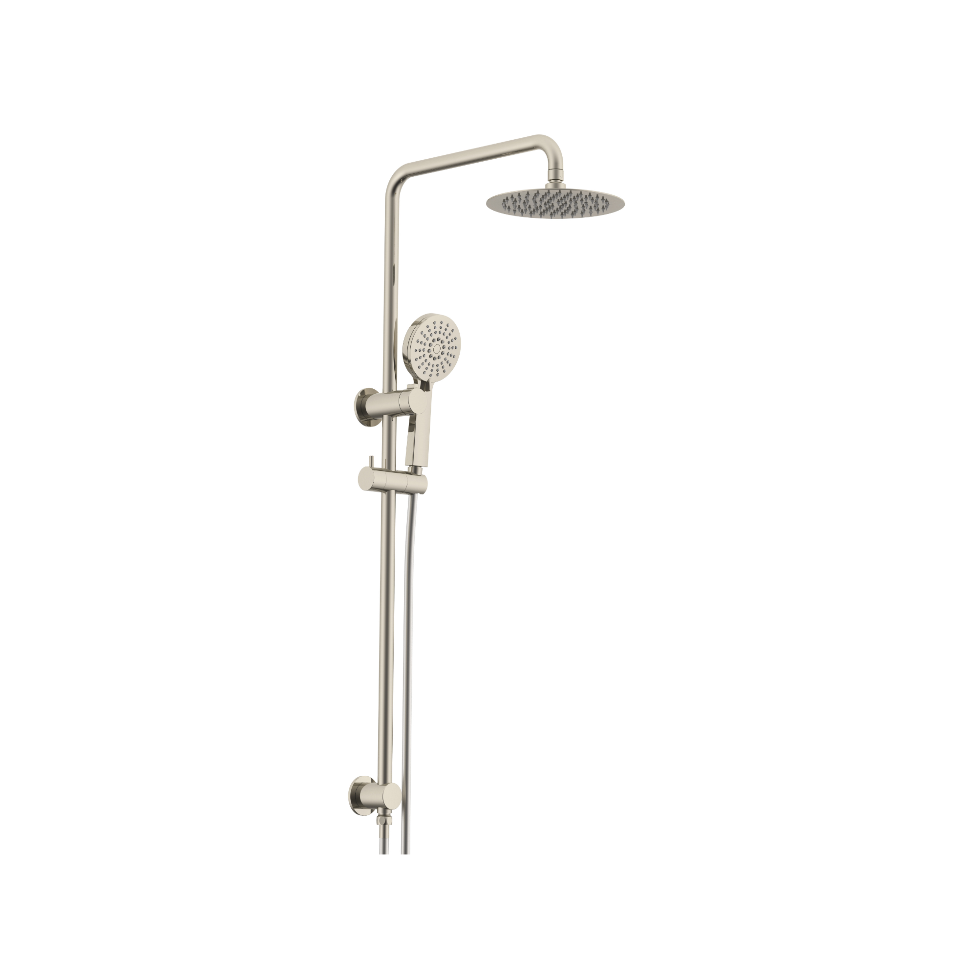 Combination Shower Rail Round - 50 Series