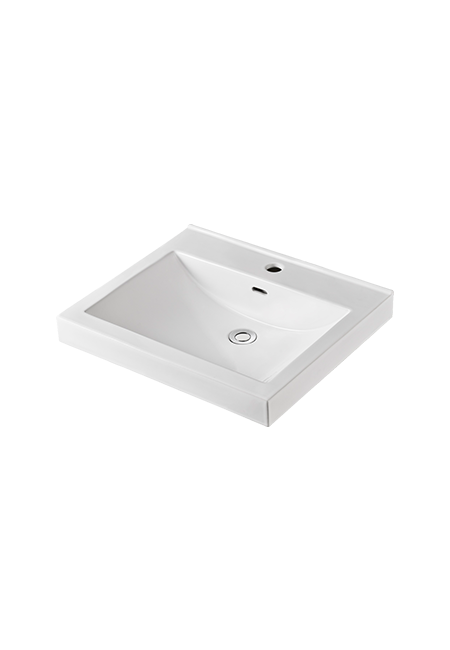 550 Semi Inset Basin - Rettangolo Series