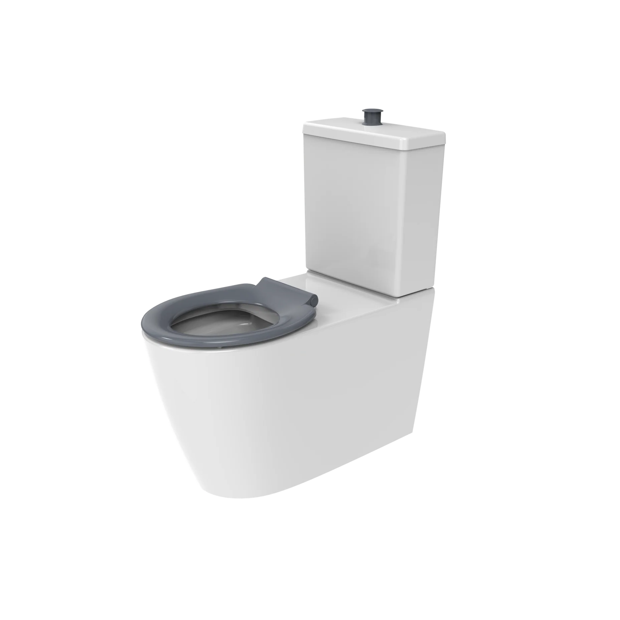 Wall Faced Dual Flush Toilet Suite - Wave Care 800 Series