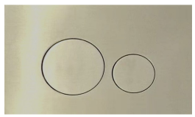 Inwall Cistern Buttons - Zero Series