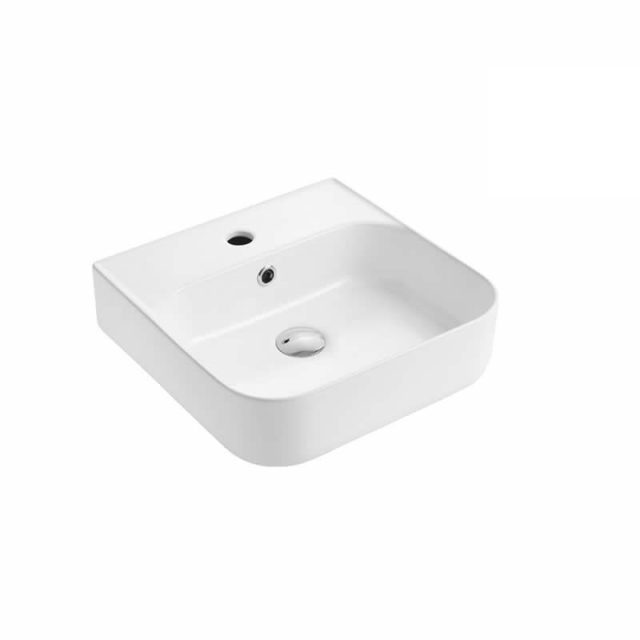 Vivo Series 400mm Square Slim Count / Wall Basin Inc. Brackets